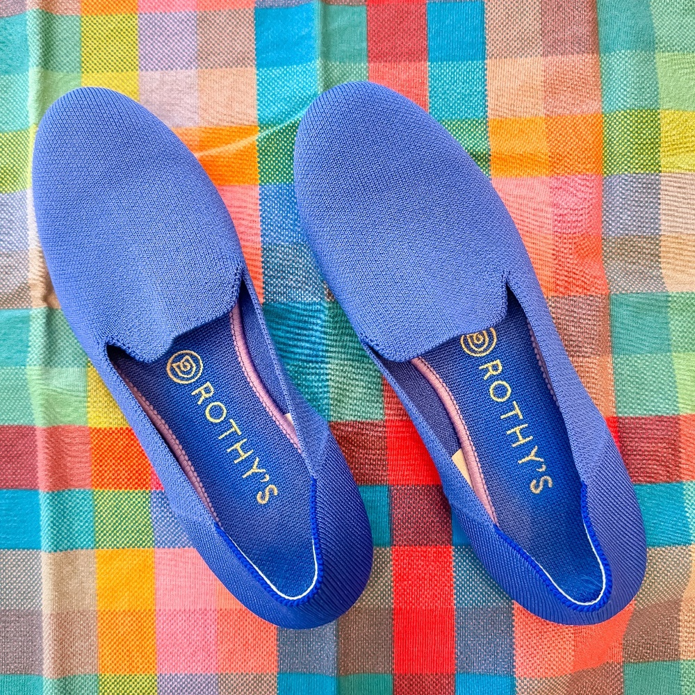 Rothy's The Lounge Loafer Blue